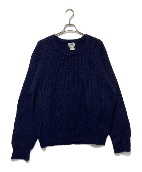 IZOD LACOSTE（アイゾッド ラコステ）IZOD LACOSTE (アイゾッド ラコステ) ウールニット ネイビー サイズ:XLの古着・服飾アイテム