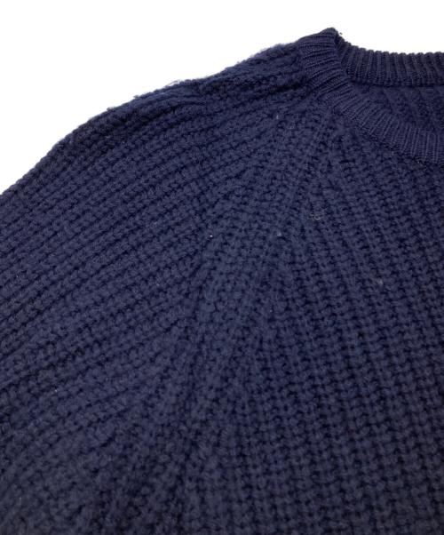 IZOD LACOSTE（アイゾッド ラコステ）IZOD LACOSTE (アイゾッド ラコステ) ウールニット ネイビー サイズ:XLの古着・服飾アイテム