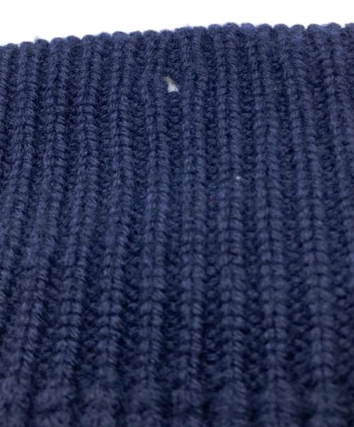 IZOD LACOSTE（アイゾッド ラコステ）IZOD LACOSTE (アイゾッド ラコステ) ウールニット ネイビー サイズ:XLの古着・服飾アイテム