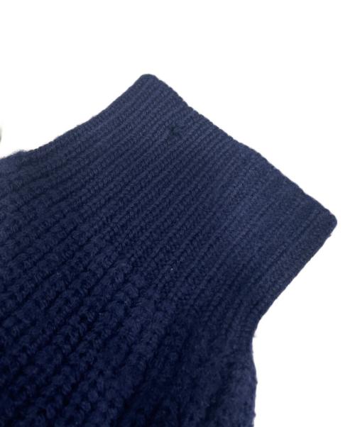 IZOD LACOSTE（アイゾッド ラコステ）IZOD LACOSTE (アイゾッド ラコステ) ウールニット ネイビー サイズ:XLの古着・服飾アイテム