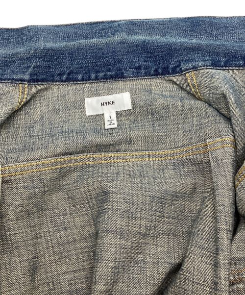 HYKE（ハイク）HYKE (ハイク) 2NDタイプデニムジャケット インディゴ サイズ:1の古着・服飾アイテム
