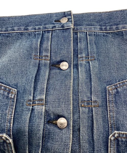 HYKE（ハイク）HYKE (ハイク) 2NDタイプデニムジャケット インディゴ サイズ:1の古着・服飾アイテム