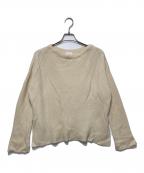 BALLSEYボールジィ）の古着「ウールセーブルカシミヤ 2-wayボートネックプルオーバー」｜ベージュ