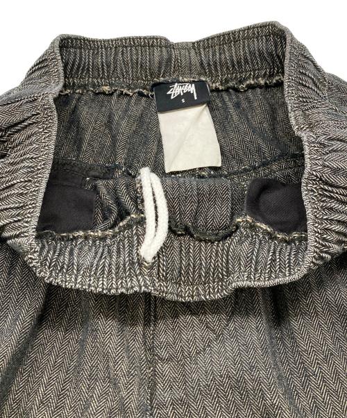 stussy（ステューシー）stussy (ステューシー) ヘリンボーンパンツ グレー サイズ:SMALLの古着・服飾アイテム