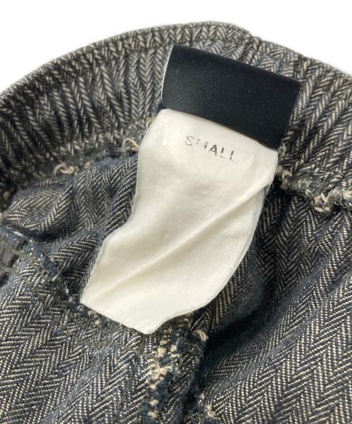 stussy（ステューシー）stussy (ステューシー) ヘリンボーンパンツ グレー サイズ:SMALLの古着・服飾アイテム