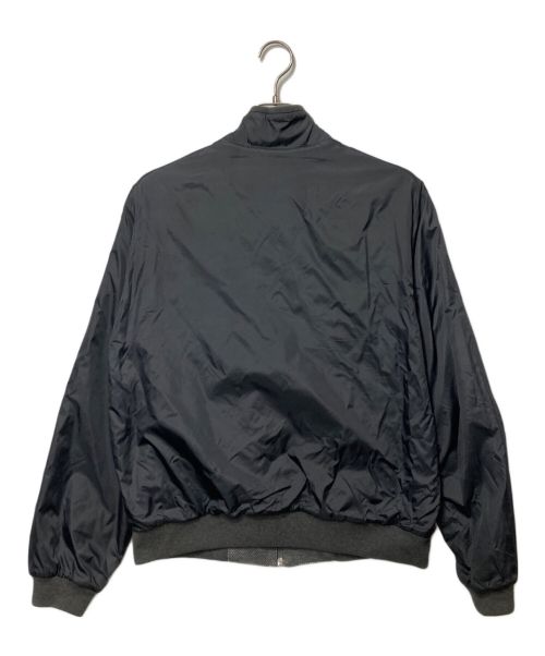 zegna sport（ゼニアスポーツ）zegna sport (ゼニアスポーツ) スタンドカラーリバーシブルジャケット ネイビー×グレー サイズ:Mの古着・服飾アイテム