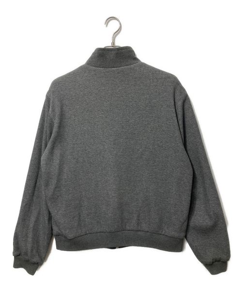 zegna sport（ゼニアスポーツ）zegna sport (ゼニアスポーツ) スタンドカラーリバーシブルジャケット ネイビー×グレー サイズ:Mの古着・服飾アイテム