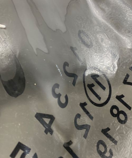 Maison Margiela（メゾンマルジェラ）Maison Margiela (メゾンマルジェラ) PVCトートバッグ ブラックの古着・服飾アイテム