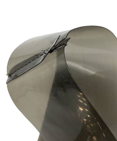 Maison Margiela（メゾンマルジェラ）Maison Margiela (メゾンマルジェラ) PVCトートバッグ ブラックの古着・服飾アイテム