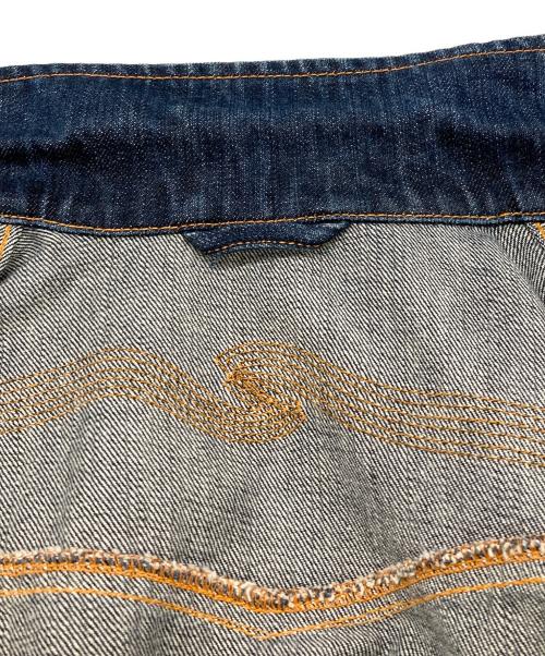NUDIE JEANS（ヌーディー・ジーンズ）NUDIE JEANS (ヌーディー・ジーンズ) デニムジャケット インディゴ サイズ:-の古着・服飾アイテム