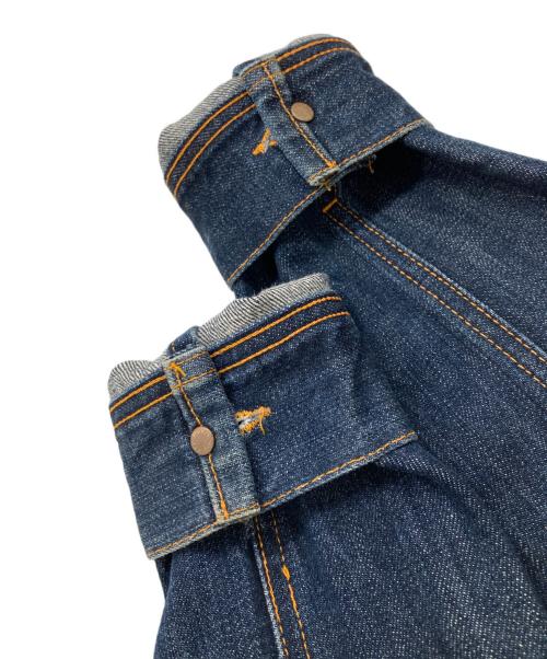 NUDIE JEANS（ヌーディー・ジーンズ）NUDIE JEANS (ヌーディー・ジーンズ) デニムジャケット インディゴ サイズ:-の古着・服飾アイテム
