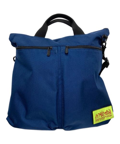Manhattan Portage（マンハッタンポーテージ）Manhattan Portage (マンハッタンポーテージ) BEAMS (ビームス) 別注ヘルメットバッグ ブルーの古着・服飾アイテム