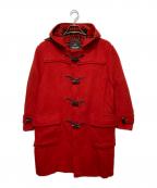 GLOVER ALLグローバーオール）の古着「英国ダッフルコート」｜レッド