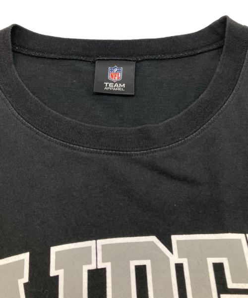 STARTER BLACK LABEL（スターターブラックレーベル）STARTER BLACK LABEL (スターターブラックレーベル) NFL (エヌエフエル) RAIDERSプリントTシャツ ブラック サイズ:表記無しの古着・服飾アイテム