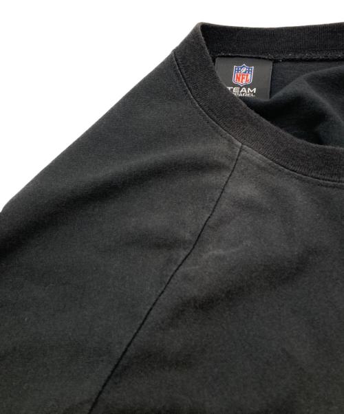STARTER BLACK LABEL（スターターブラックレーベル）STARTER BLACK LABEL (スターターブラックレーベル) NFL (エヌエフエル) RAIDERSプリントTシャツ ブラック サイズ:表記無しの古着・服飾アイテム
