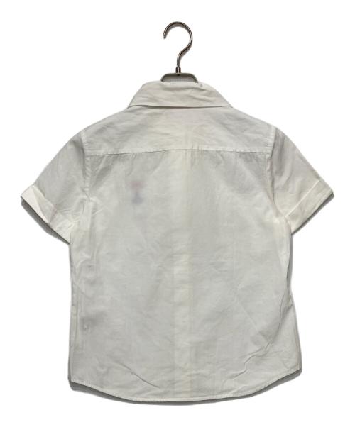 Vivienne Westwood RED LABEL（ヴィヴィアンウエストウッドレッドレーベル）Vivienne Westwood RED LABEL (ヴィヴィアンウエストウッドレッドレーベル) オーブ刺繍半袖シャツ ホワイト サイズ:3の古着・服飾アイテム