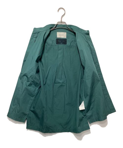 MAISON SPECIAL（メゾンスペシャル）MAISON SPECIAL (メゾンスペシャル) Dress-Over Square Cut Shirt グリーンの古着・服飾アイテム