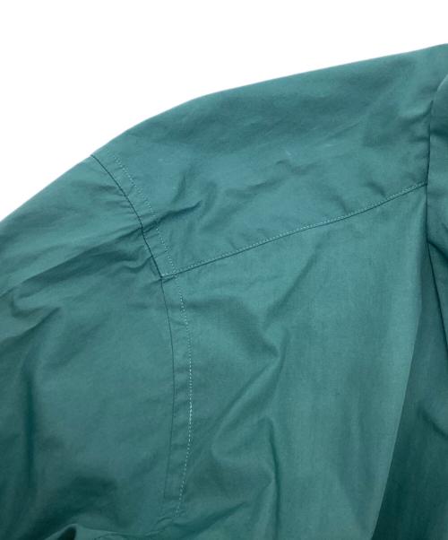 MAISON SPECIAL（メゾンスペシャル）MAISON SPECIAL (メゾンスペシャル) Dress-Over Square Cut Shirt グリーンの古着・服飾アイテム