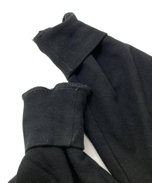 DIESEL（ディーゼル）DIESEL (ディーゼル) ロゴプリントパーカーワンピース ブラック サイズ:XSの古着・服飾アイテム