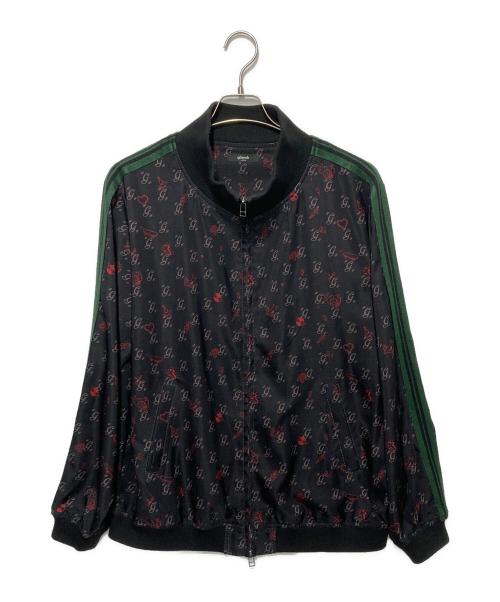 glamb（グラム）glamb (グラム) MONOGRAM JERSEY ブラック サイズ:Lの古着・服飾アイテム