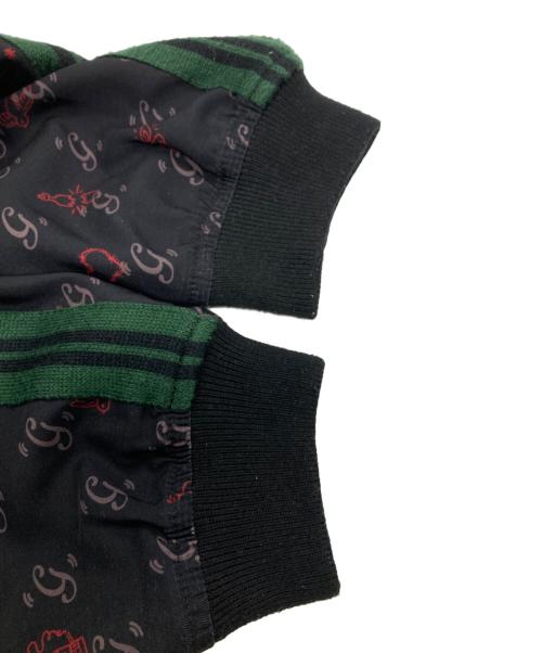 glamb（グラム）glamb (グラム) MONOGRAM JERSEY ブラック サイズ:Lの古着・服飾アイテム