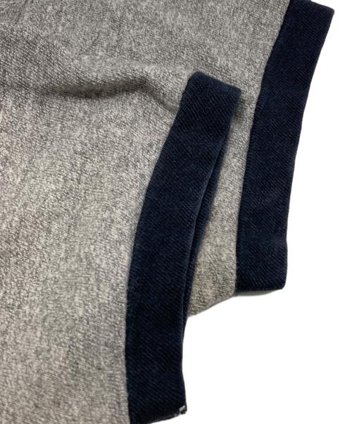 Champion（チャンピオン）Champion (チャンピオン) リンガーtシャツ グレー×ネイビー サイズ:Sの古着・服飾アイテム