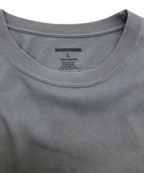 NEIGHBORHOOD（ネイバーフッド）NEIGHBORHOOD (ネイバーフッド) プリントカットソー グレー サイズ:Ｌの古着・服飾アイテム