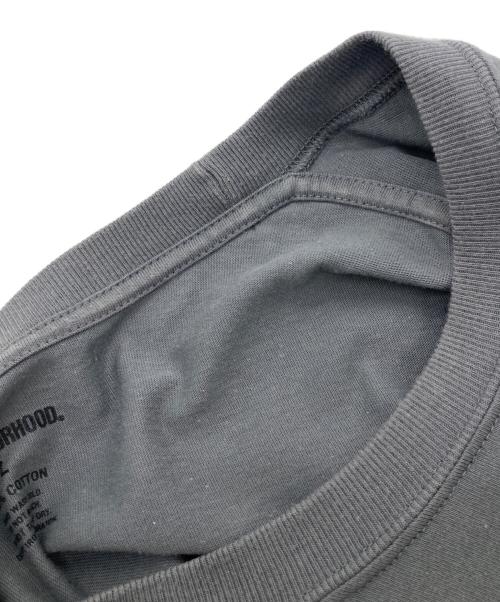 NEIGHBORHOOD（ネイバーフッド）NEIGHBORHOOD (ネイバーフッド) プリントカットソー グレー サイズ:Ｌの古着・服飾アイテム