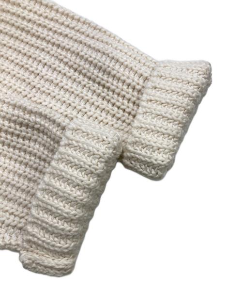 INTIMITE（アンティミテ）INTIMITE (アンティミテ) Rib Knitting Pull-over アイボリー サイズ:F 未使用品の古着・服飾アイテム