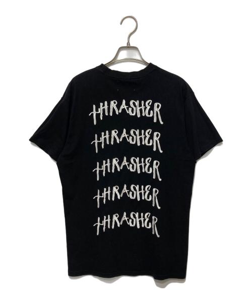 jouetie（ジュエティ）jouetie (ジュエティ) THRASHER (スラッシャー) コラボTシャツ ブラック サイズ:Mの古着・服飾アイテム
