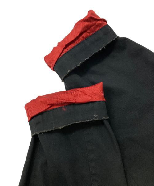 JohnUNDERCOVER（ジョンアンダーカバー）JohnUNDERCOVER (ジョンアンダーカバー) バックプリントコーチジャケット ブラック サイズ:1の古着・服飾アイテム