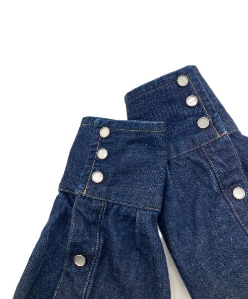 YANUK（ヤヌーク）YANUK (ヤヌーク) ウエスタンデニムジャケット インディゴ サイズ:Ｍの古着・服飾アイテム