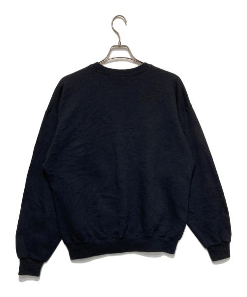 SOFFE（ソフィー）SOFFE (ソフィー) プリントスウェット ブラック サイズ:Ｌの古着・服飾アイテム