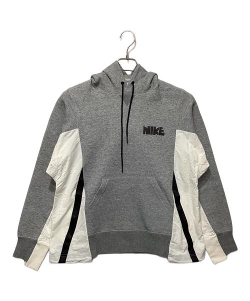 NIKE（ナイキ）NIKE (ナイキ) sacai (サカイ) NRG HOODIE グレー サイズ:Mの古着・服飾アイテム