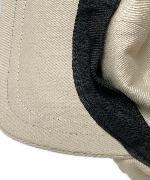 and wander（アンドワンダー）and wander (アンドワンダー) cotton twill cap ベージュ サイズ:Fの古着・服飾アイテム