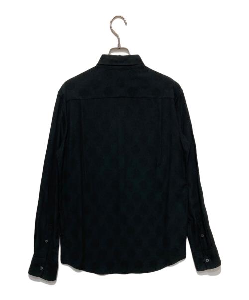 Musicman（ミュージックマン）Musicman (ミュージックマン) 水玉シャツ ブラック サイズ:42の古着・服飾アイテム