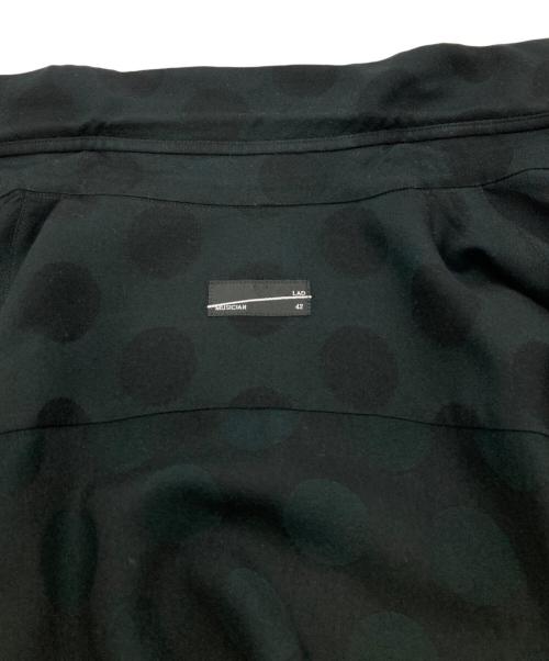 Musicman（ミュージックマン）Musicman (ミュージックマン) 水玉シャツ ブラック サイズ:42の古着・服飾アイテム