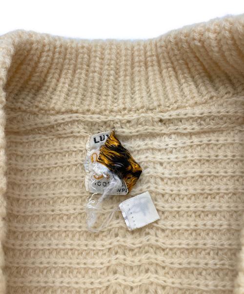 CAMPUS（キャンパス）CAMPUS (キャンパス) Vネックウールニット アイボリー サイズ:Ｍの古着・服飾アイテム