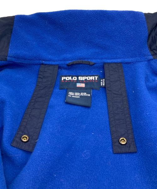 POLO SPORT（ポロスポーツ）POLO SPORT (ポロスポーツ) 裏フリースマウンテンパーカー ネイビー サイズ:Mの古着・服飾アイテム