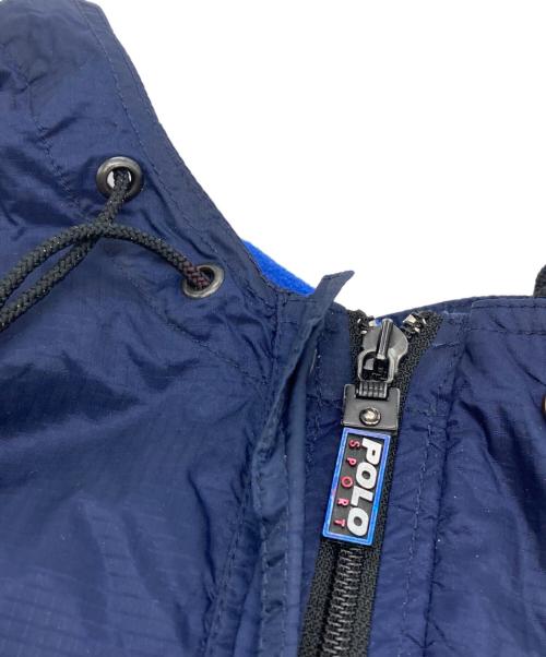 POLO SPORT（ポロスポーツ）POLO SPORT (ポロスポーツ) 裏フリースマウンテンパーカー ネイビー サイズ:Mの古着・服飾アイテム