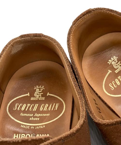 SCOTCH GRAIN（スコッチグレイン）SCOTCH GRAIN (スコッチグレイン) スウェードシューズ ブラウン サイズ:25  1/2の古着・服飾アイテム