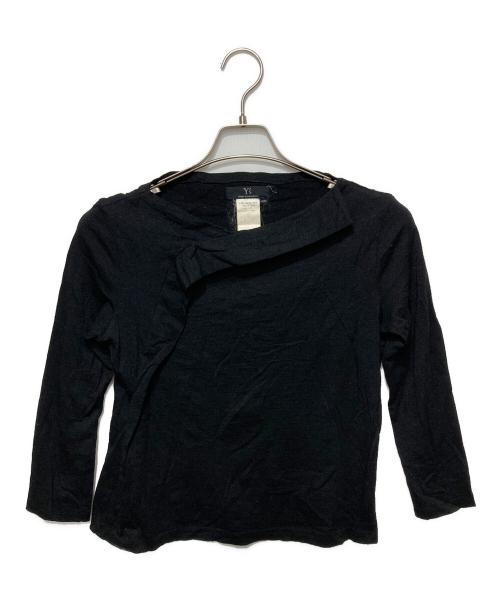 Y's（ワイズ）Y's (ワイズ) ウールカットソー ブラック サイズ:3の古着・服飾アイテム