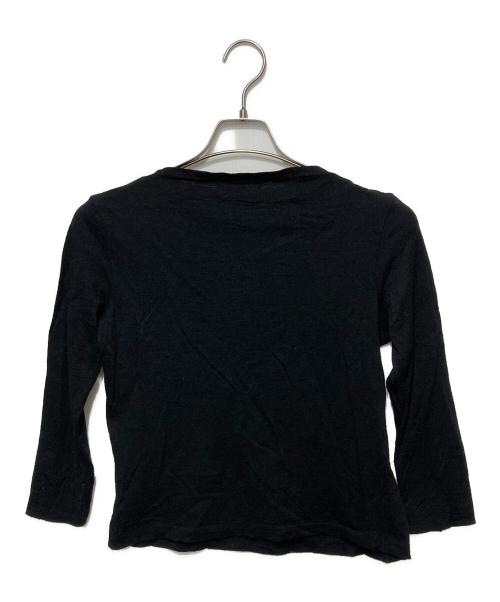 Y's（ワイズ）Y's (ワイズ) ウールカットソー ブラック サイズ:3の古着・服飾アイテム