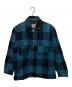 WOOLRICH（ウールリッチ）の古着「ウールスポーツジャケット」｜ブルー×ブラック
