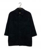 LANVIN CLASSIQUEランバンクラシック）の古着「アンゴラウールコート」｜ブラック