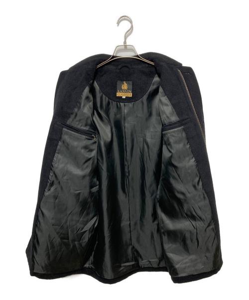 LANVIN CLASSIQUE（ランバンクラシック）LANVIN CLASSIQUE (ランバンクラシック) アンゴラウールコート ブラック サイズ:46の古着・服飾アイテム