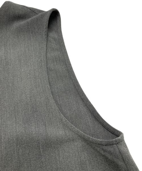 JOURNAL STANDARD relume（ジャーナルスタンダード レリューム）JOURNAL STANDARD relume (ジャーナルスタンダード レリューム) TRストレッチダブルボタンジャンパースカート グレー サイズ:Fの古着・服飾アイテム