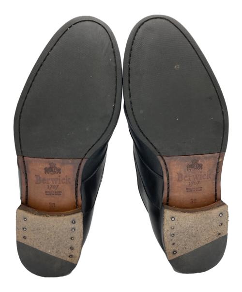 berwick（バーウィック）berwick (バーウィック) コインローファー ブラック サイズ:38の古着・服飾アイテム