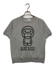BABY MiLO（ベビーマイロ）の古着「半袖スウェット」｜グレー