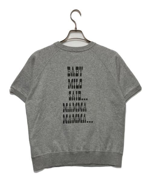 BABY MiLO（ベビーマイロ）BABY MiLO (ベビーマイロ) 半袖スウェット グレー サイズ:Sの古着・服飾アイテム